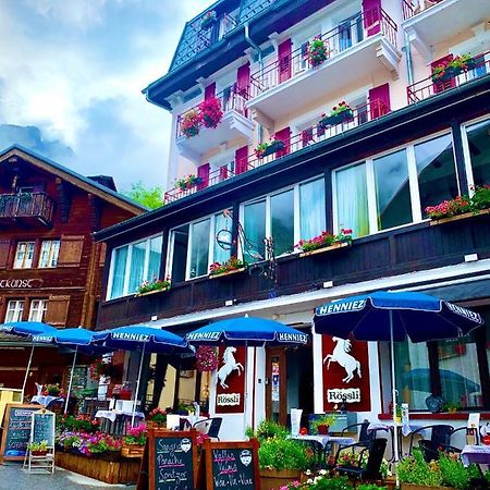 Hotel Weisses Roessli Leukerbad Exteriér fotografie