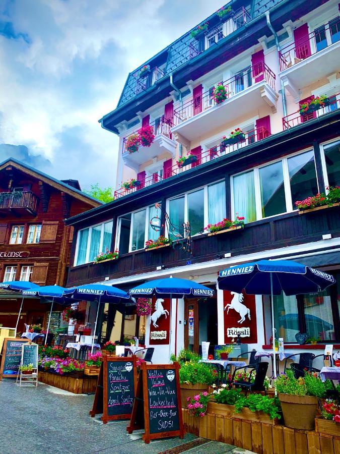 Hotel Weisses Roessli Leukerbad Exteriér fotografie