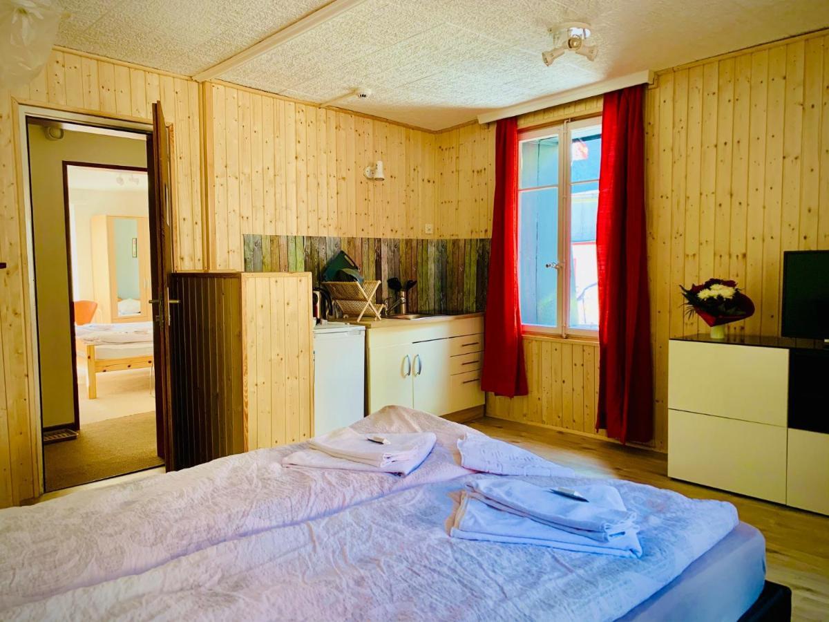 Hotel Weisses Roessli Leukerbad Exteriér fotografie