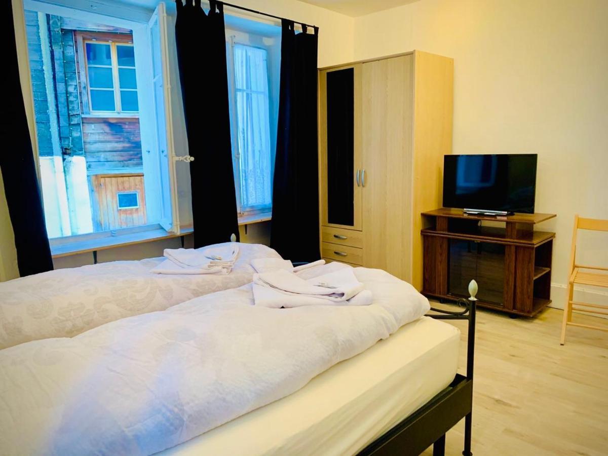 Hotel Weisses Roessli Leukerbad Exteriér fotografie