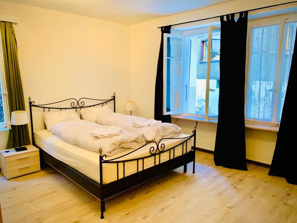 Hotel Weisses Roessli Leukerbad Exteriér fotografie