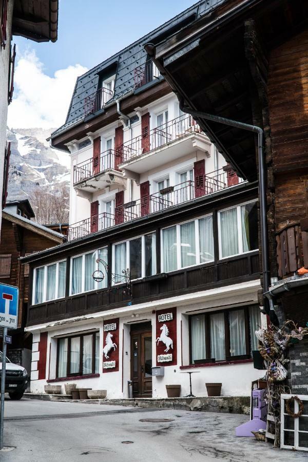Hotel Weisses Roessli Leukerbad Exteriér fotografie