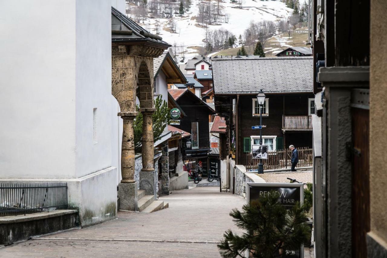 Hotel Weisses Roessli Leukerbad Exteriér fotografie